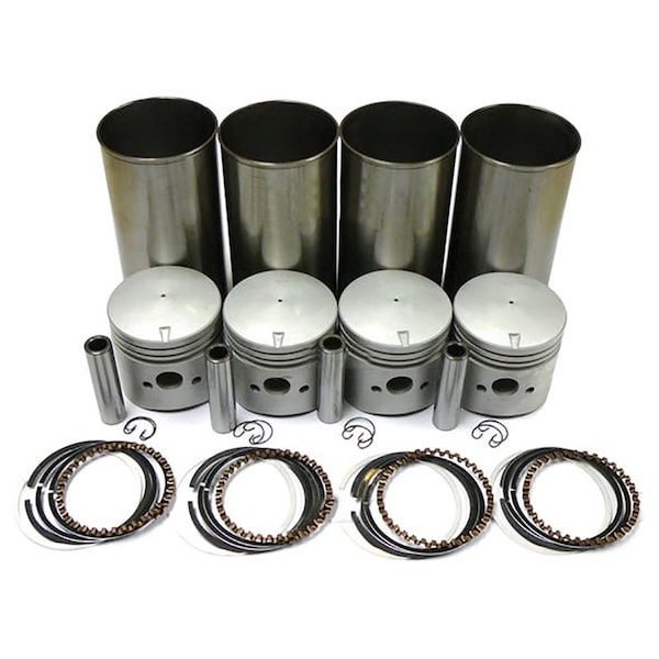 Aftermarket .040" 3 Ring Cylinder Kit Fits Ford Fits New Holland Tractor 120 2N 8N APN6055E - main